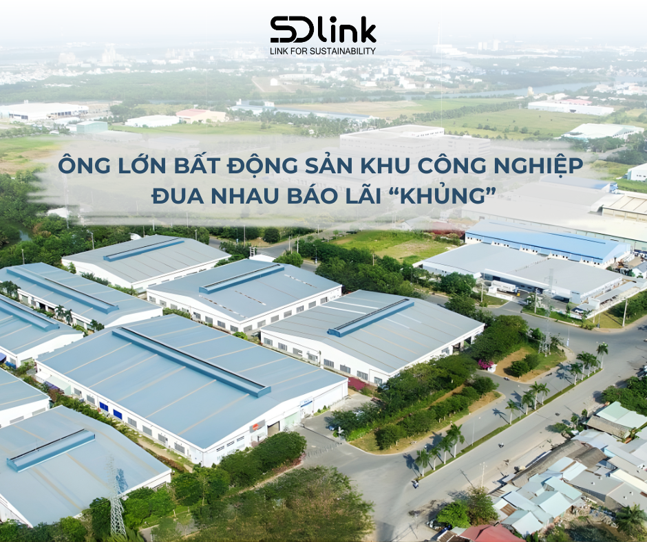 Ảnh chính Ông lớn bất động sản khu công nghiệp đua nhau báo lãi “khủng”