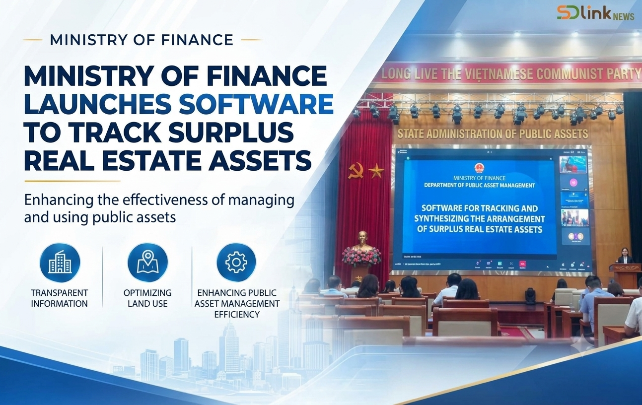 Ảnh chính Ministry of Finance Launches Software to Track Surplus Real Estate Assets