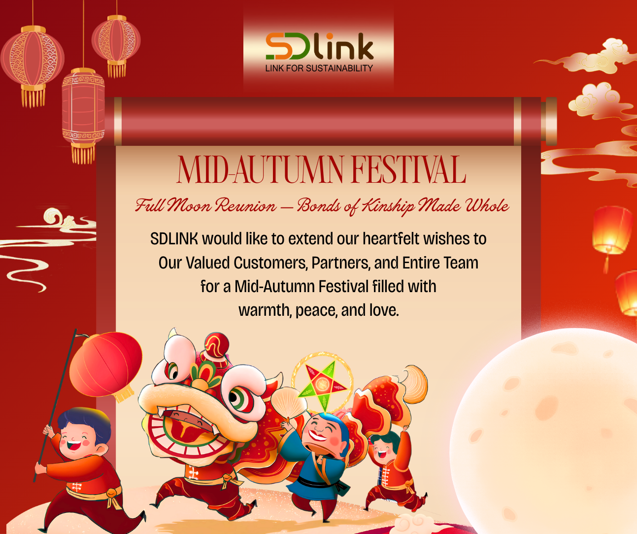 Ảnh chính SD LINK wishes you a happy Mid-Autumn Festival 2026. 