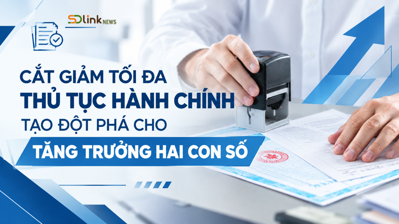 Ảnh chính Cắt giảm tối đa thủ tục hành chính, tạo đột phá cho tăng trưởng hai con số giai đoạn 2026–2030