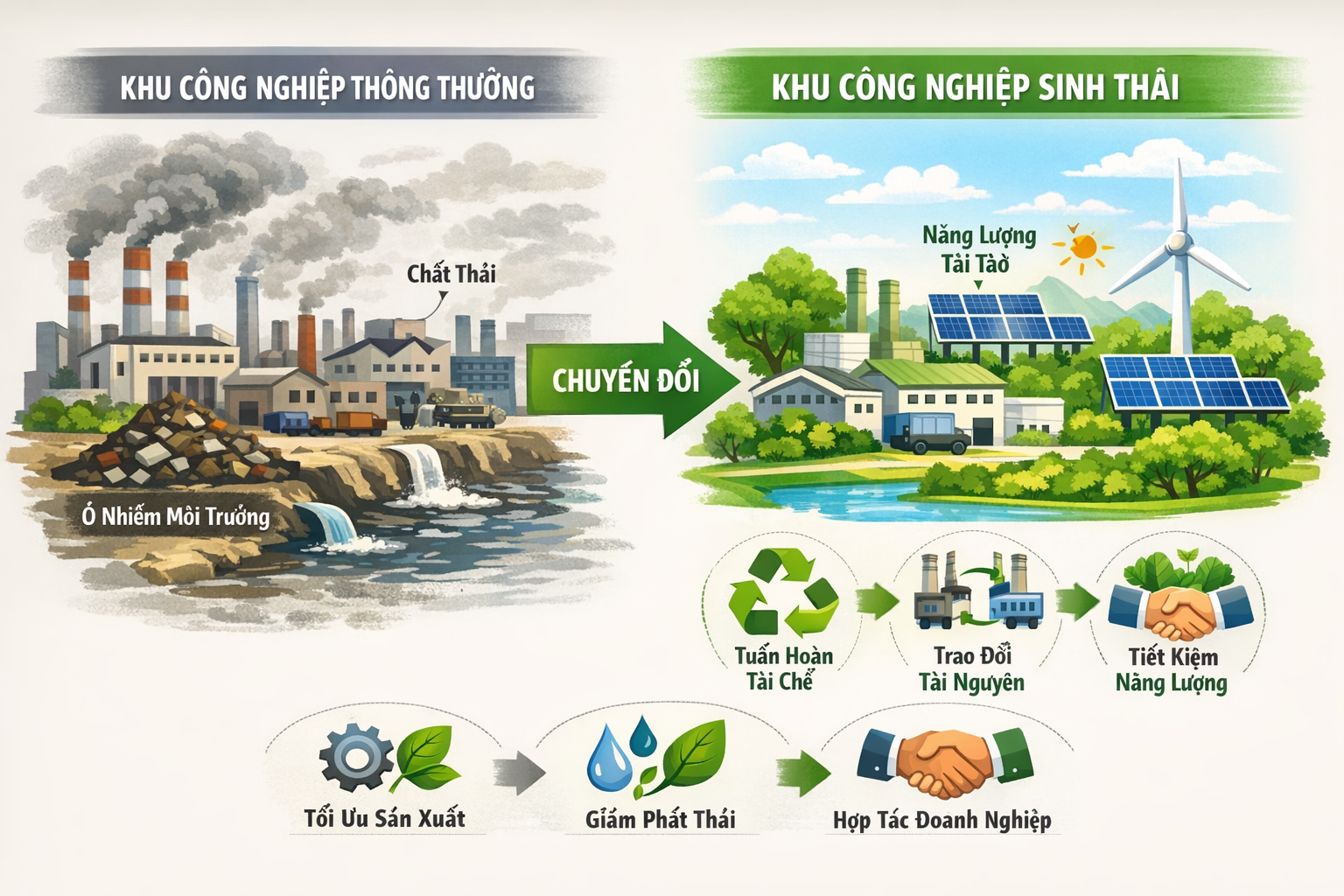 Ảnh chính Roadmap for Eco-Industrial Park Transition in Dong Nai updates Vision 2050
